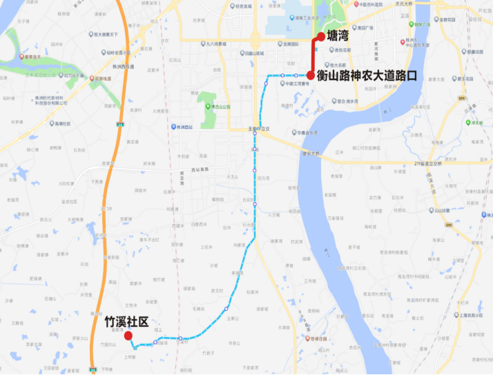 2024株洲马拉松公交线路调整方案