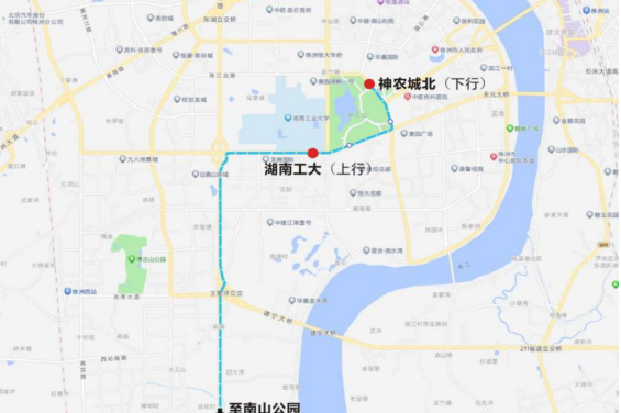 2024株洲马拉松公交线路调整方案