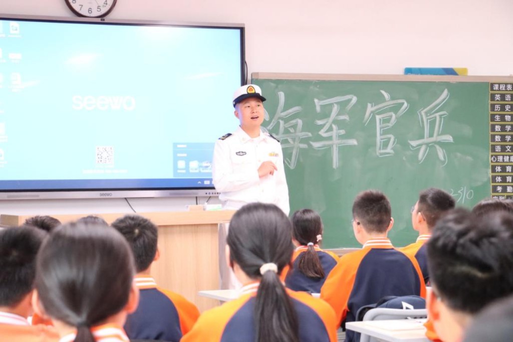 株洲：海军节，结对单位来共建