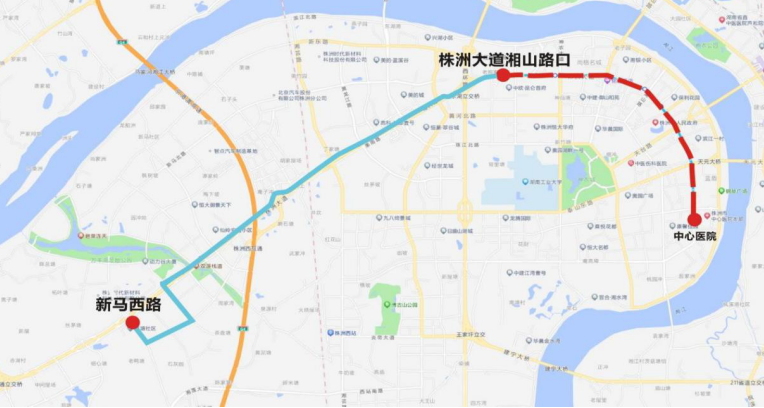 2024株洲马拉松公交线路调整方案