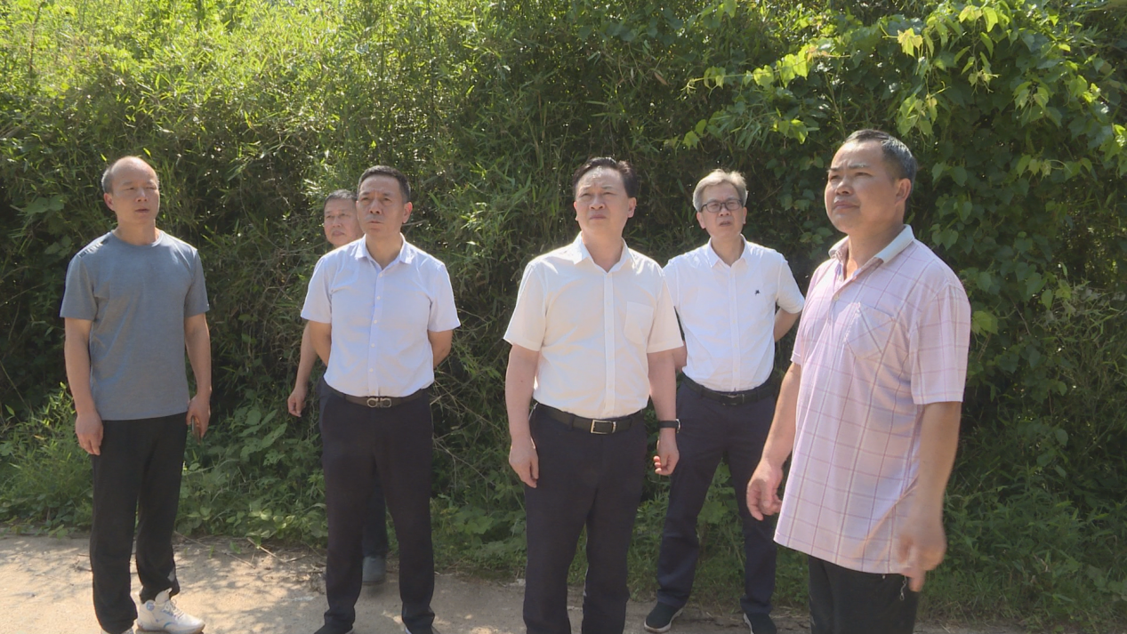 刘剑飞到茶陵县调研畜禽养殖污染防治工作