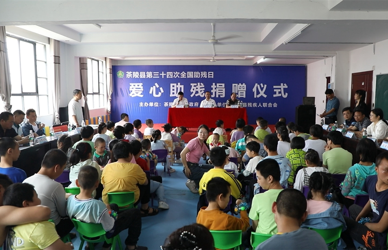 茶陵县举办第三十四次“全国助残日”活动