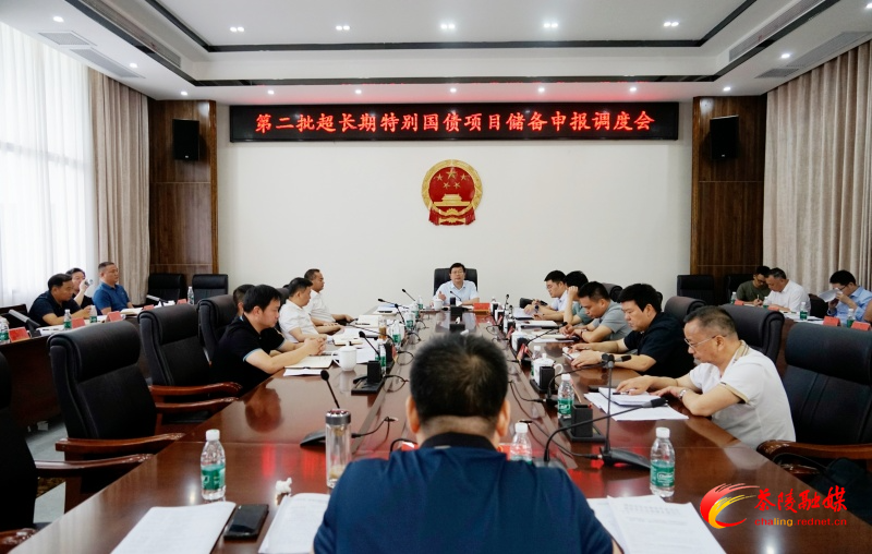 茶陵县召开第二批超长期特别国债项目储备申报调度会