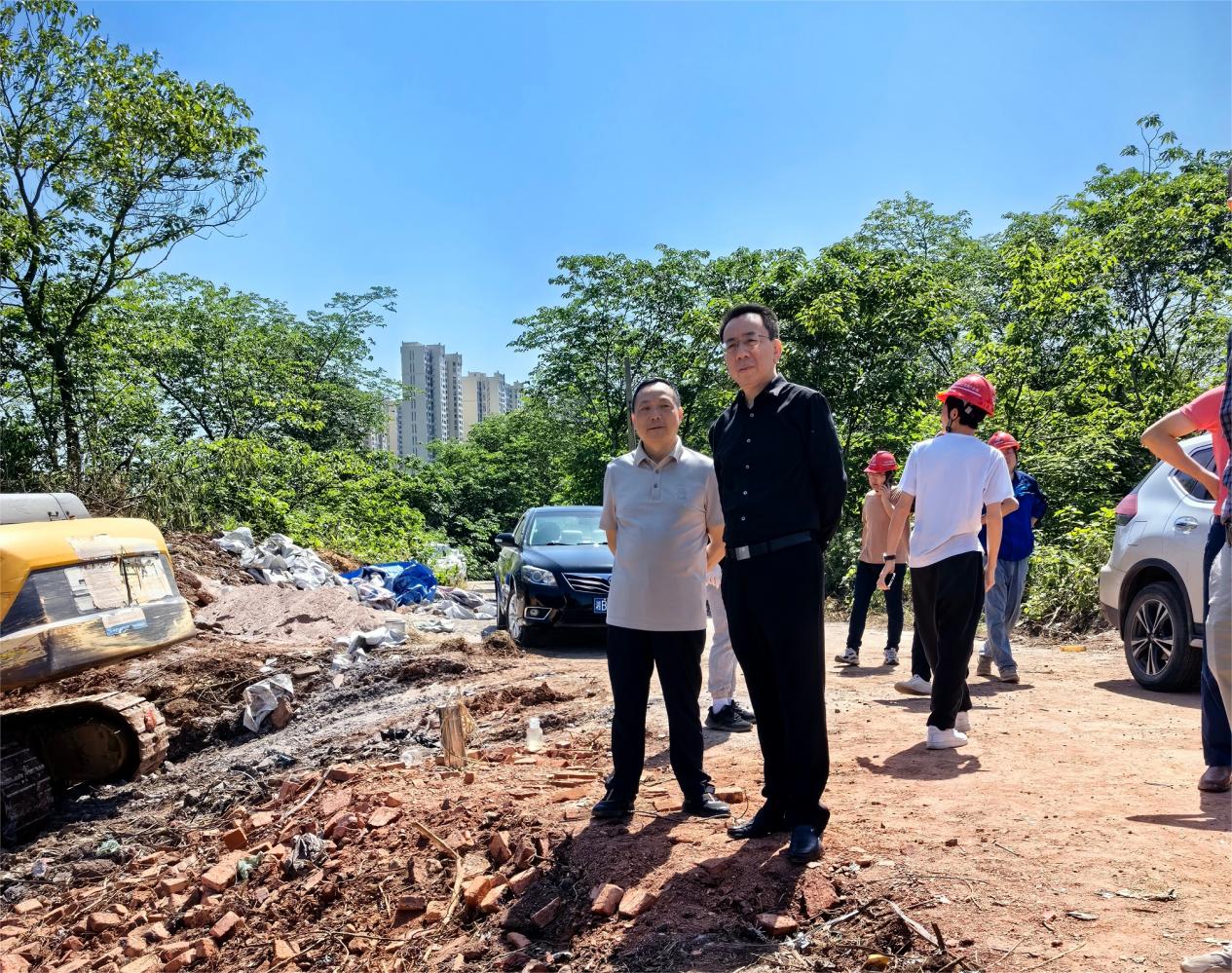 副市长易湘东督查突出生态环境问题整改等工作