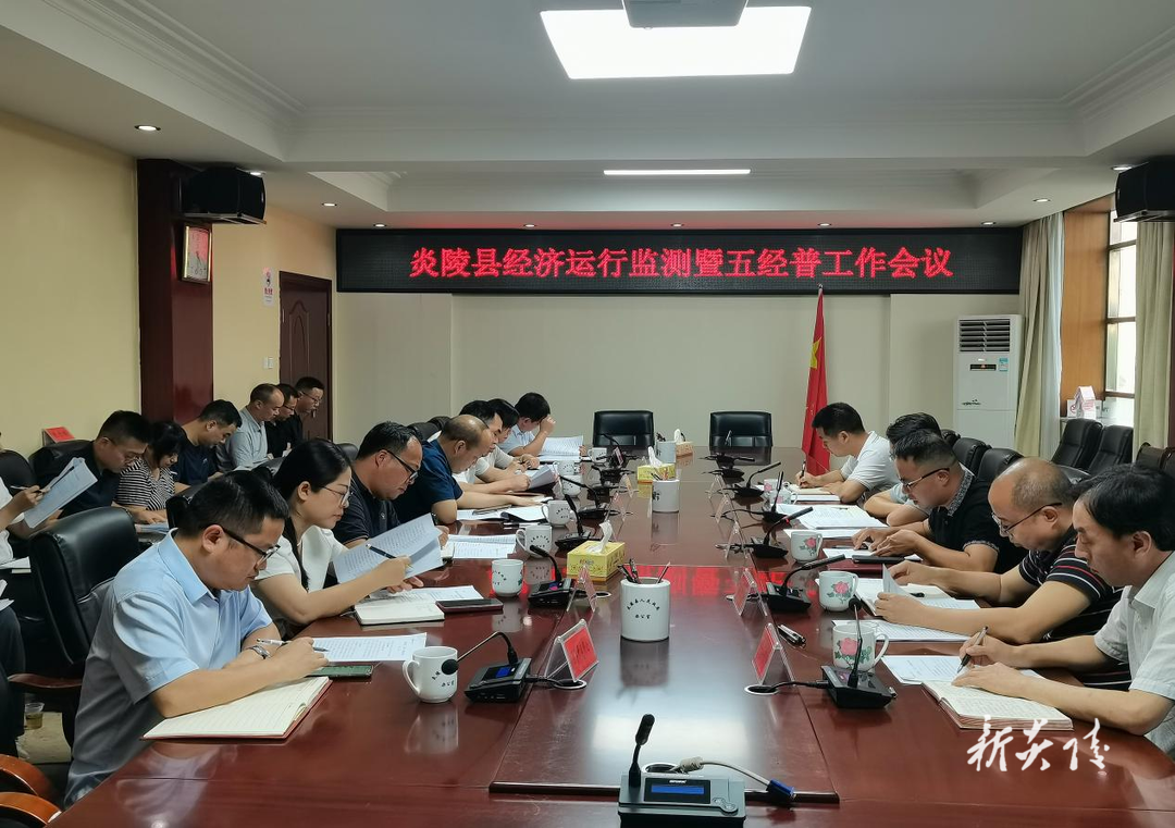 炎陵县召开经济指标监测暨五经普工作会议