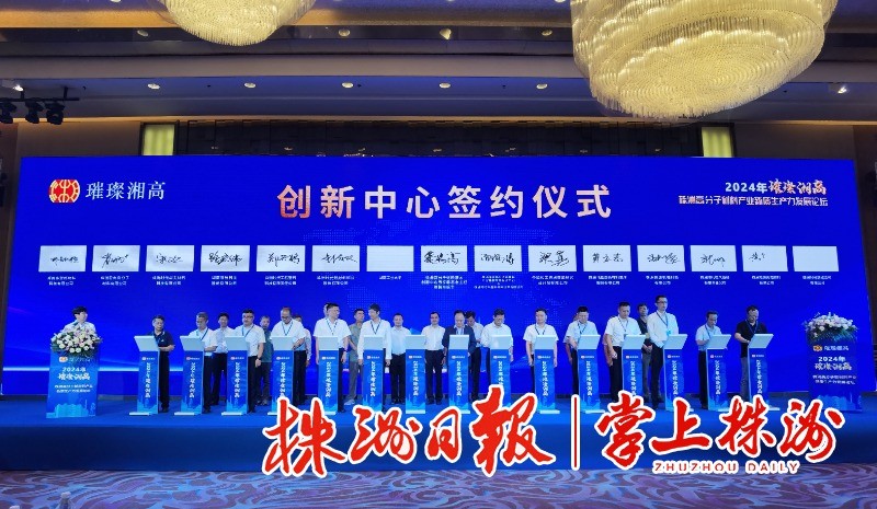 创新成果转化年丨2024“璀璨湘高”株洲高分子新材料产业新质生产力发展论坛召开