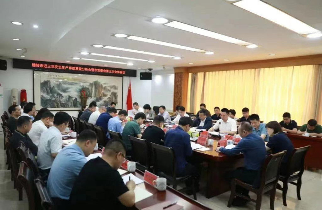 全市近三年安全生产事故复盘分析会暨市安委会第三次全体会议召开