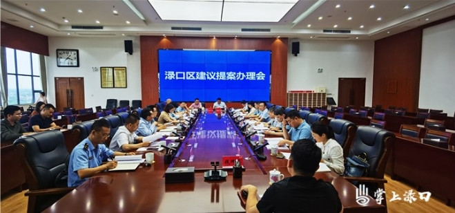 省交通运输厅一行来渌口区见面研讨省人大代表赖晓智的建议
