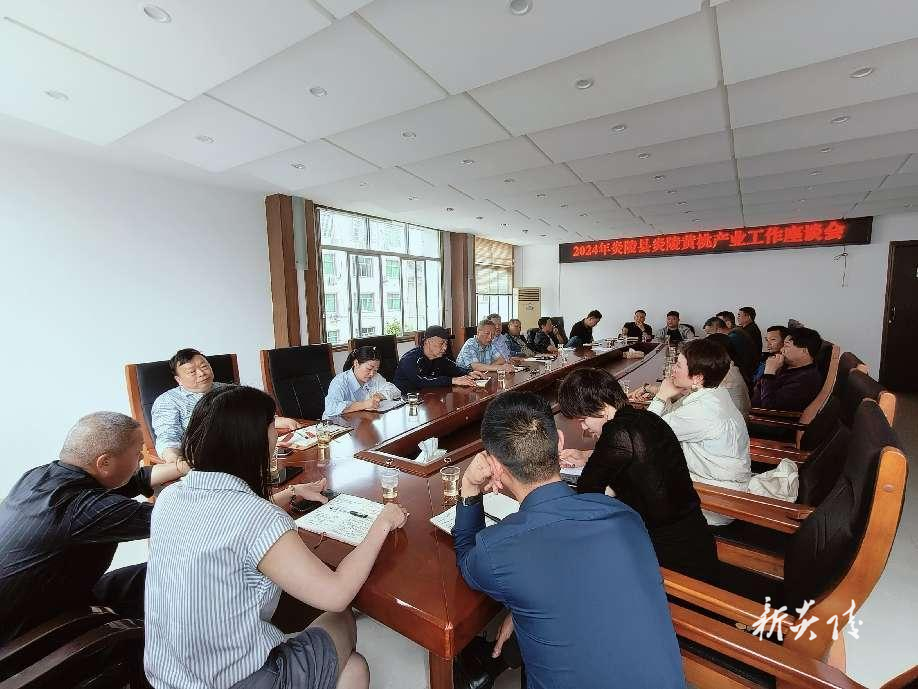 县农业农村局召开炎陵黄桃产业工作座谈会