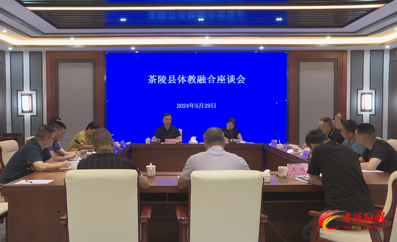 茶陵县召开体教融合座谈会