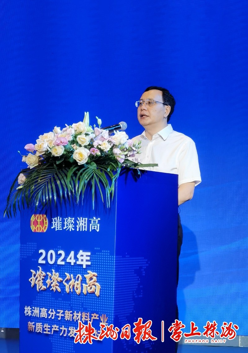 创新成果转化年丨2024“璀璨湘高”株洲高分子新材料产业新质生产力发展论坛召开