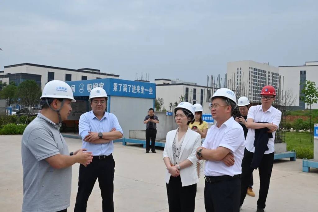 省重点建设项目事务中心调研株洲经开区重点项目