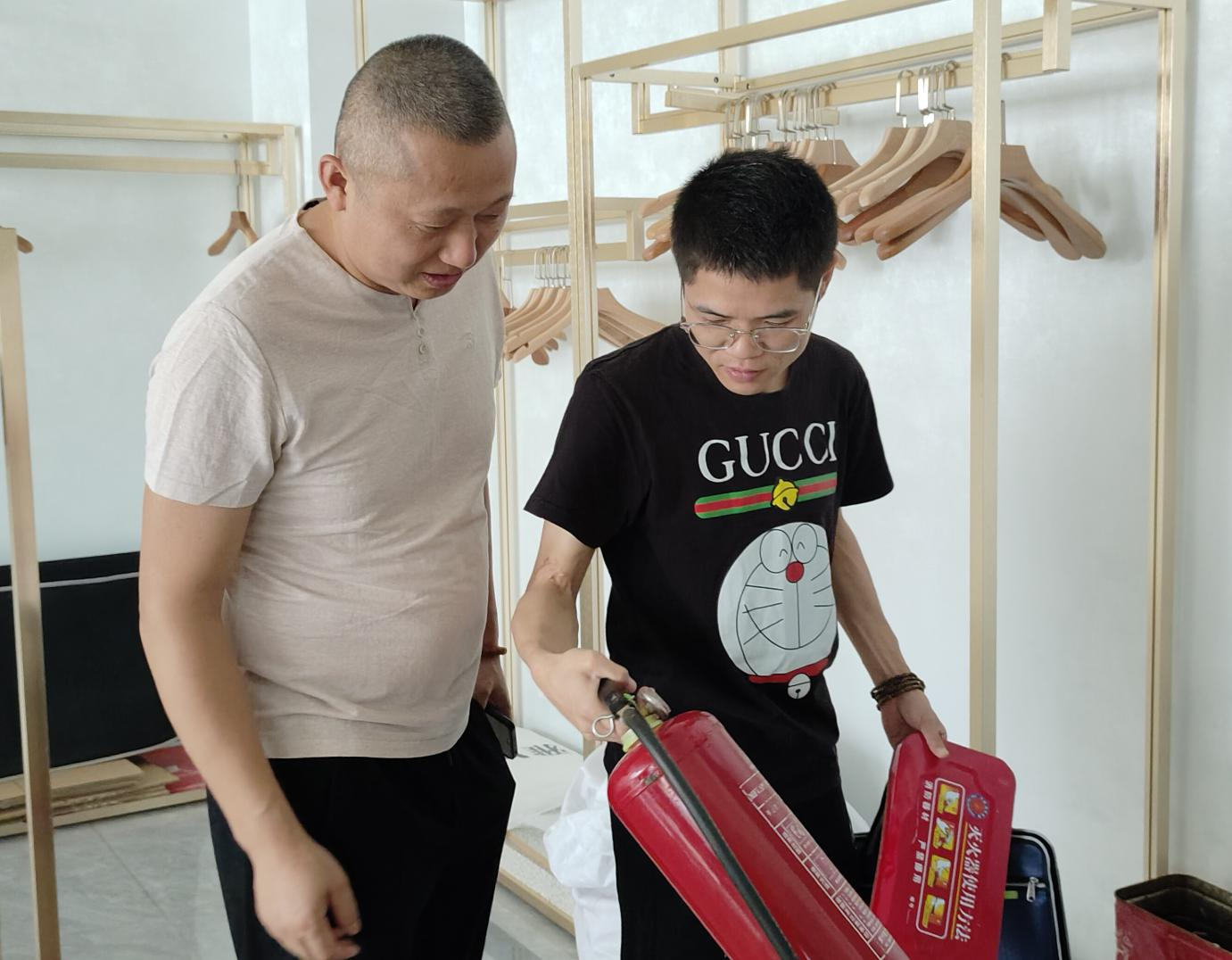 枫溪街道开展消防安全大检查行动