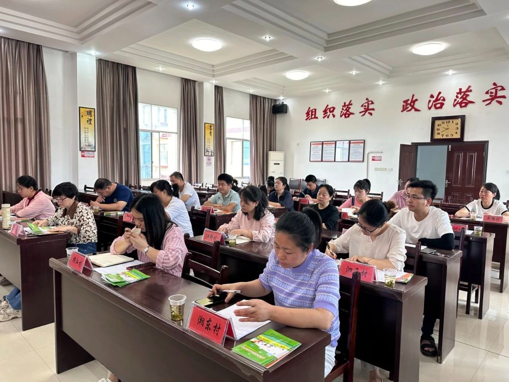 南洲镇召开宣传工作例会暨创文工作调度会