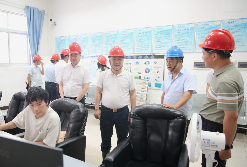 市委常委、市委统战部部长罗绍昀来攸督查防汛工作
