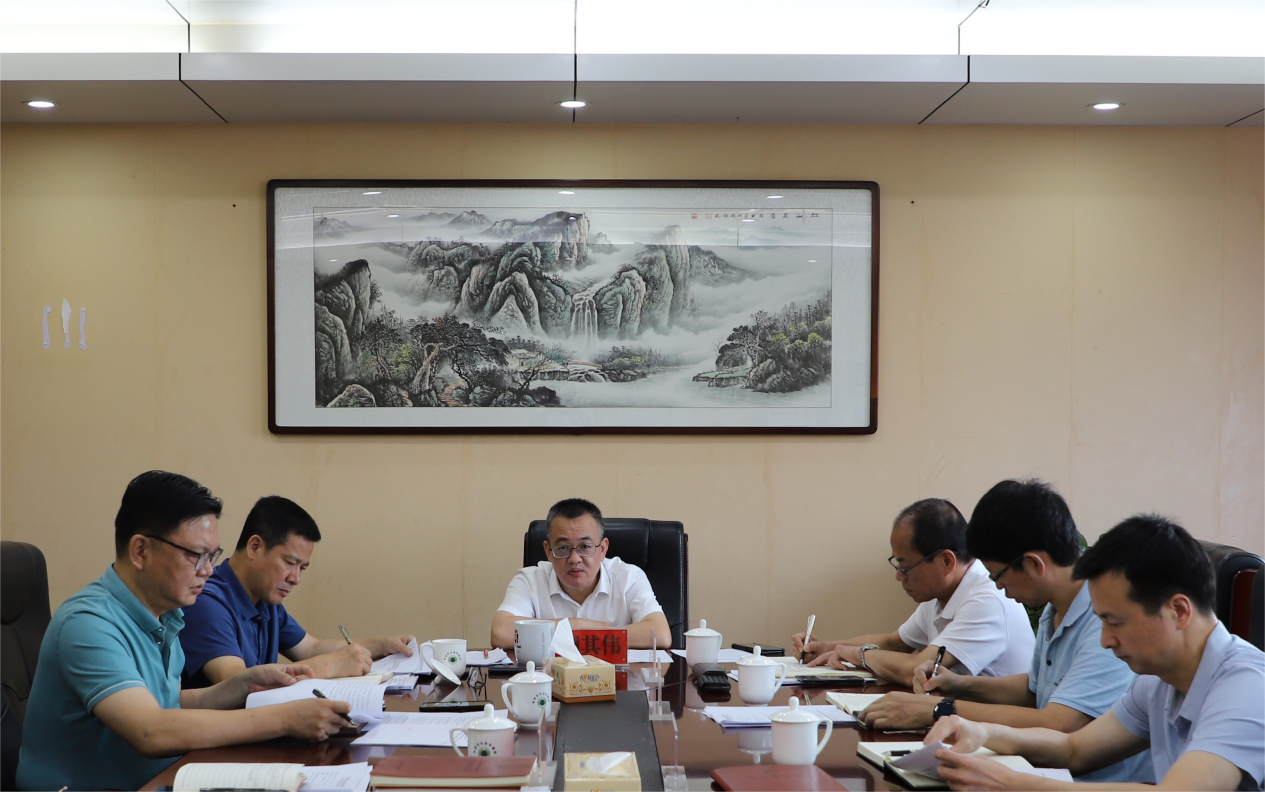 市生态环境局召开第八次党组会