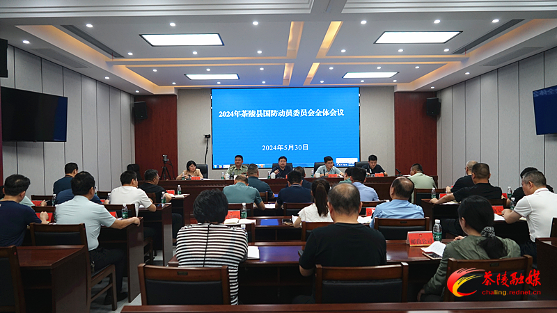 2024年茶陵县国防动员委员会全体会议召开