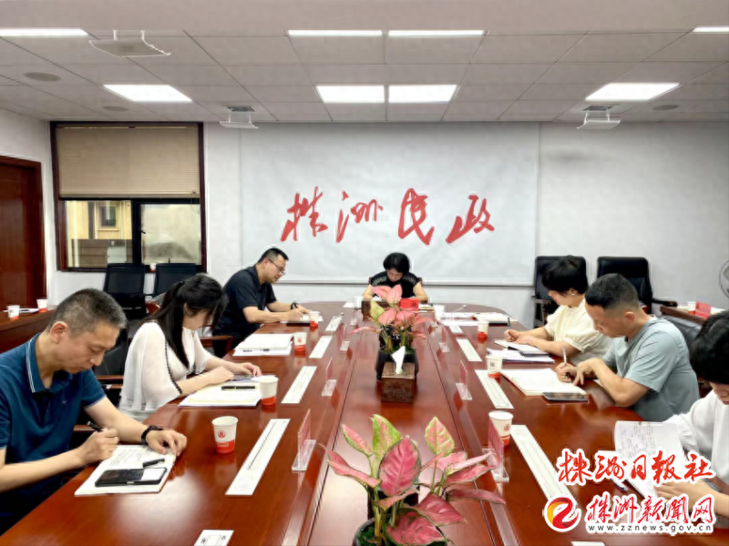 株洲市民政局召开全市民政系统年中安全生产形势分析会