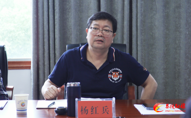 杨红兵主持召开茶陵县超长期国债项目申报推进会