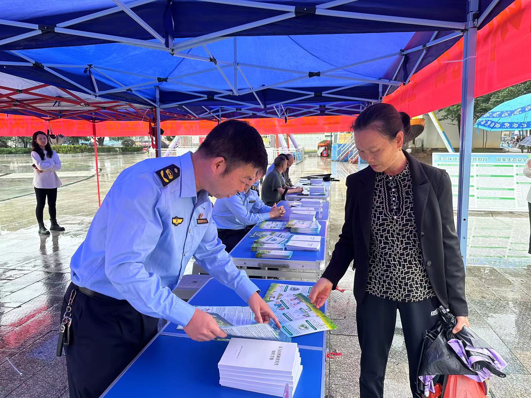 全面推进美丽中国建设  ​——株洲市生态环境局茶陵分局组织开展2024年六五环境日宣传活动
