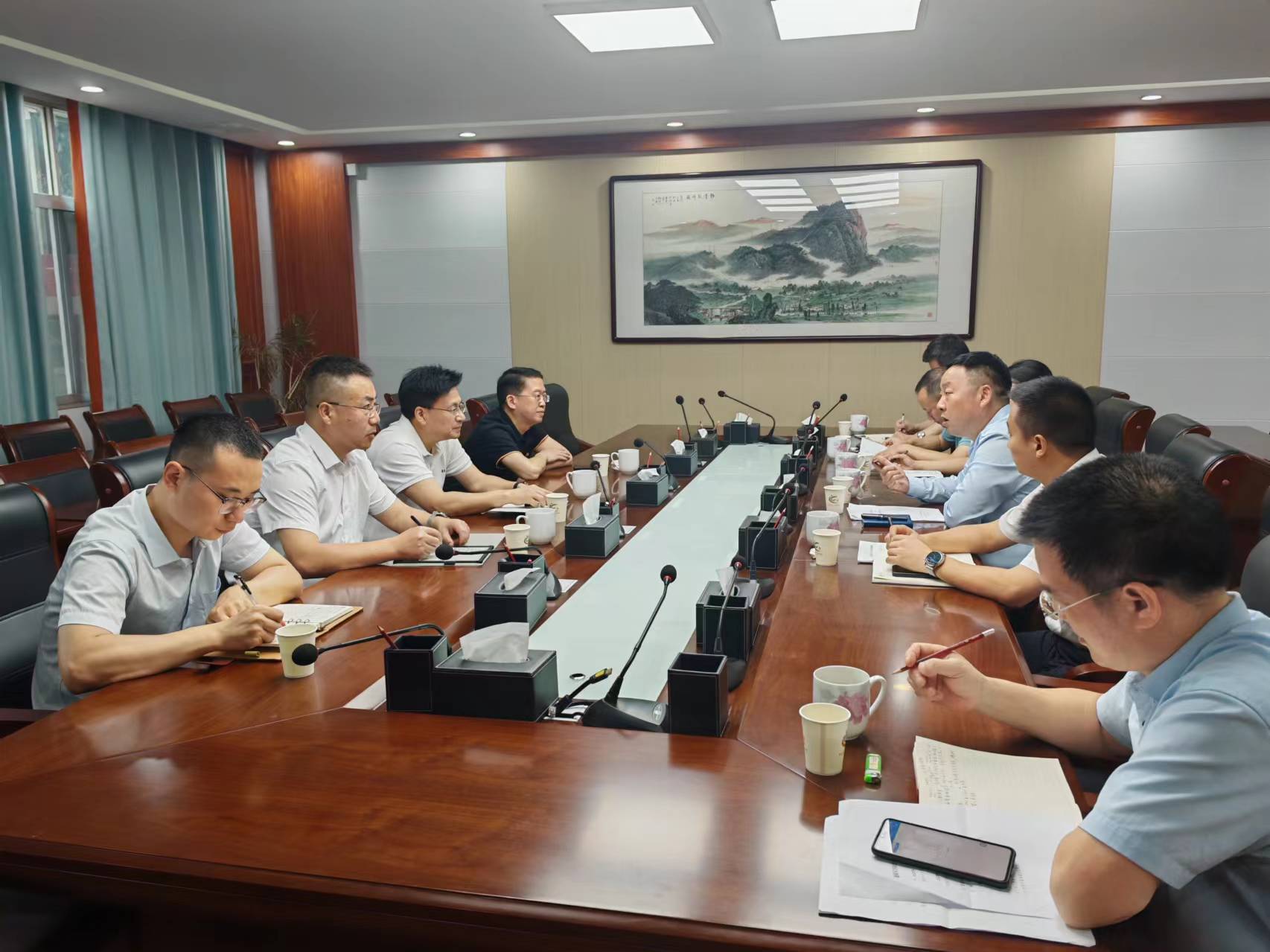 省自然资源厅督导组来株督导地灾防治工作