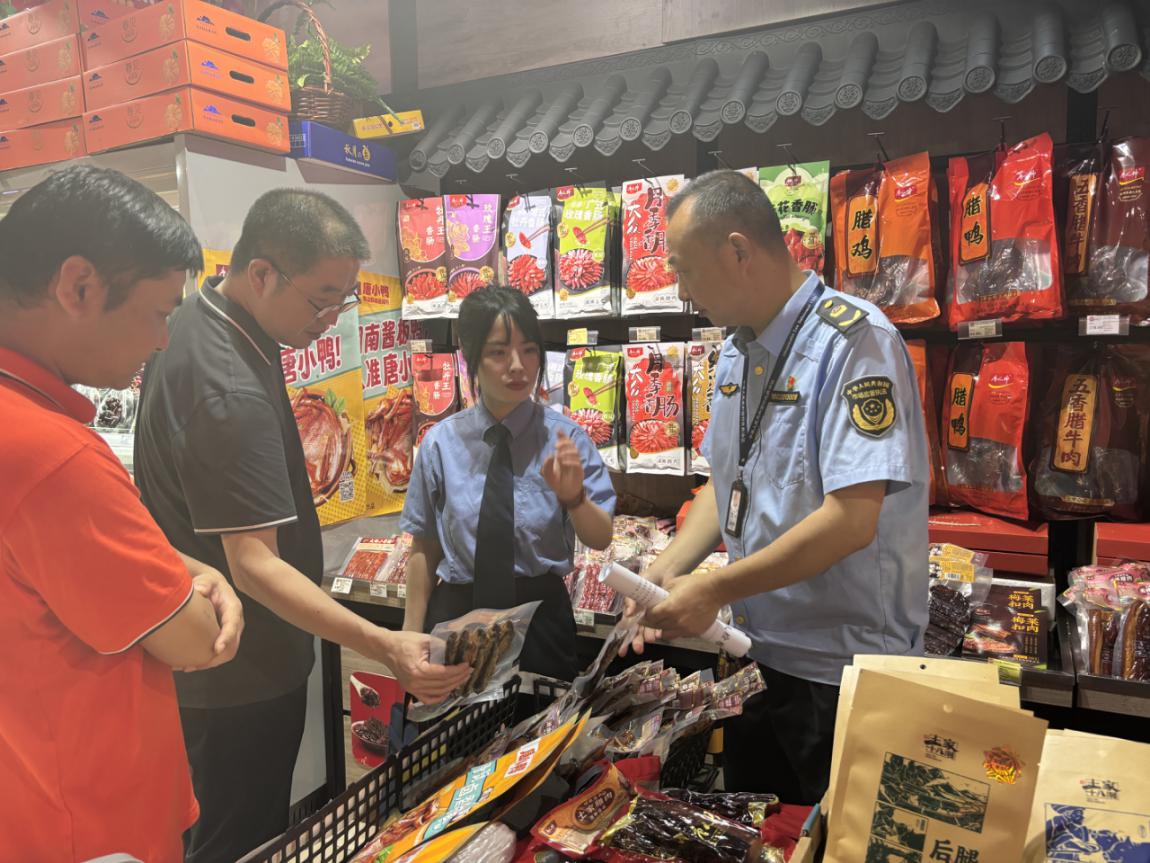 芦淞区市场监督管理局开展肉类产品专项检查