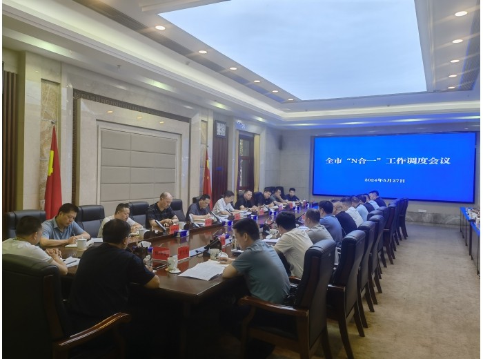 唐文发同志出席全市“N合一”工作调度会