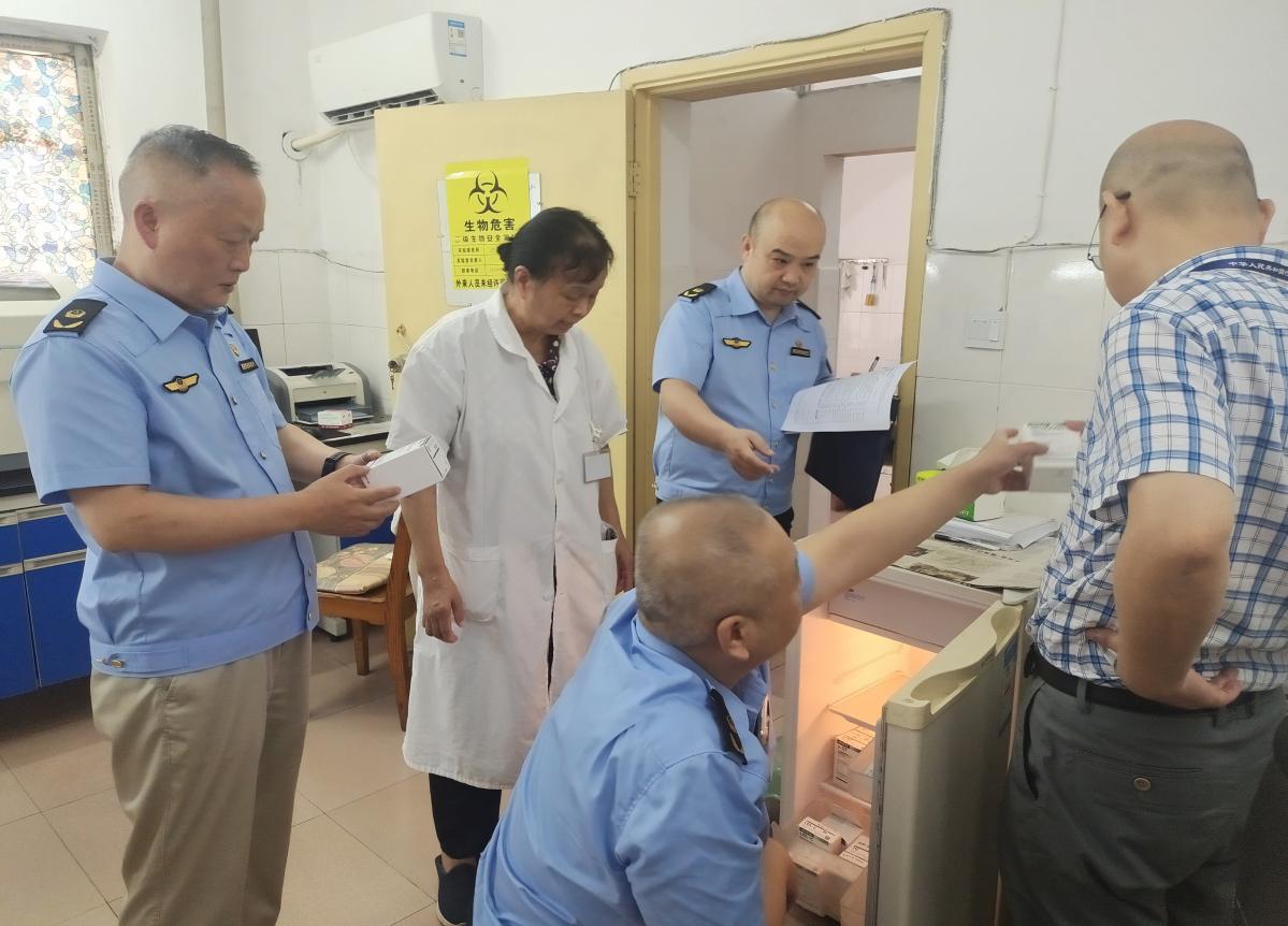 芦淞区市场监督管理局开展医疗机构药械化领域安全生产专项检查