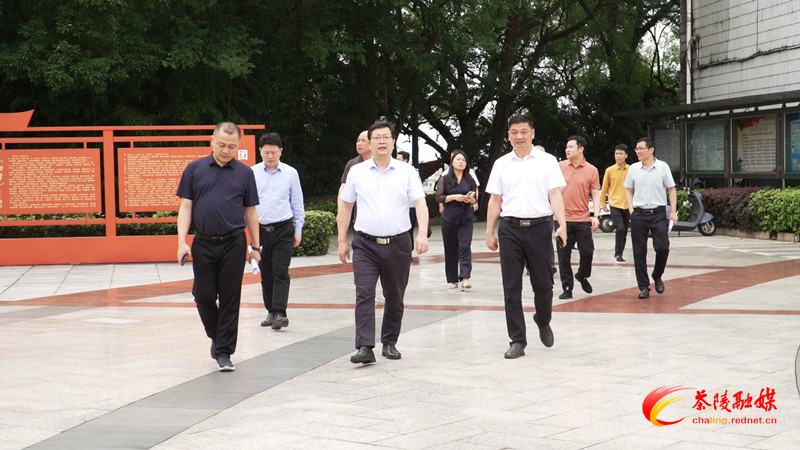 杨红兵带队巡视高考考点及周边环境工作