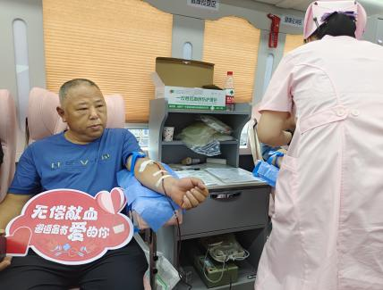 “以血为媒，以爱为桥”——龙船镇组织开展无偿献血活动