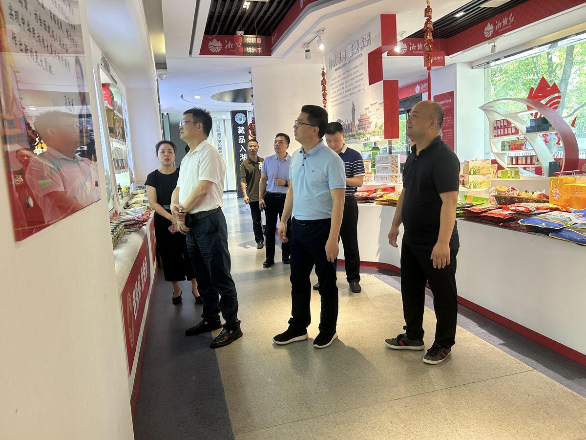 杨利凯带队调研株洲市“供销优供”平价超市工作