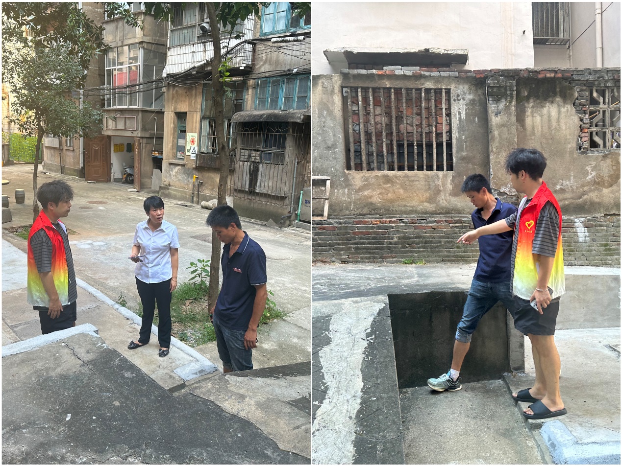 沿河社区“为民服务解难题 安装路灯暖民心”