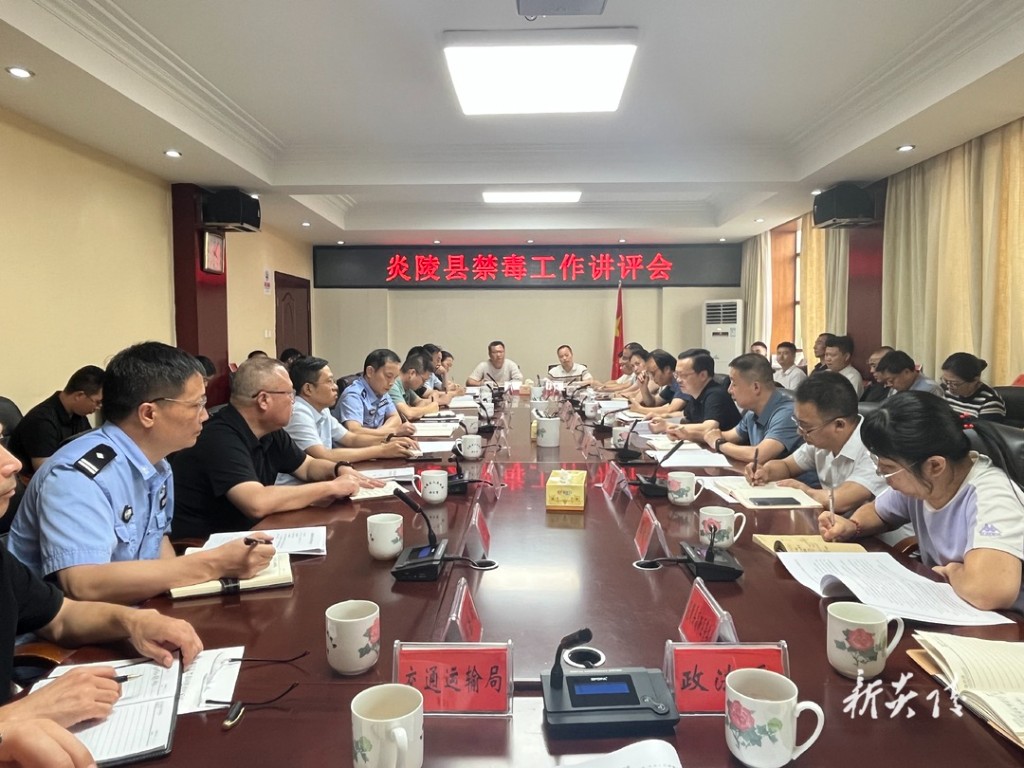 ​炎陵县召开禁毒工作讲评会