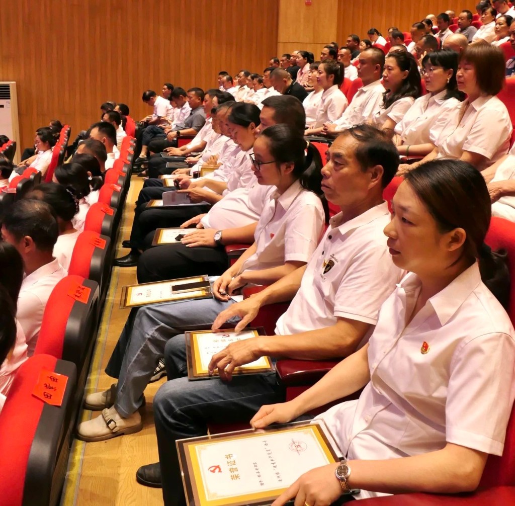 南洲镇召开庆祝建党103周年暨“七一”表彰大会