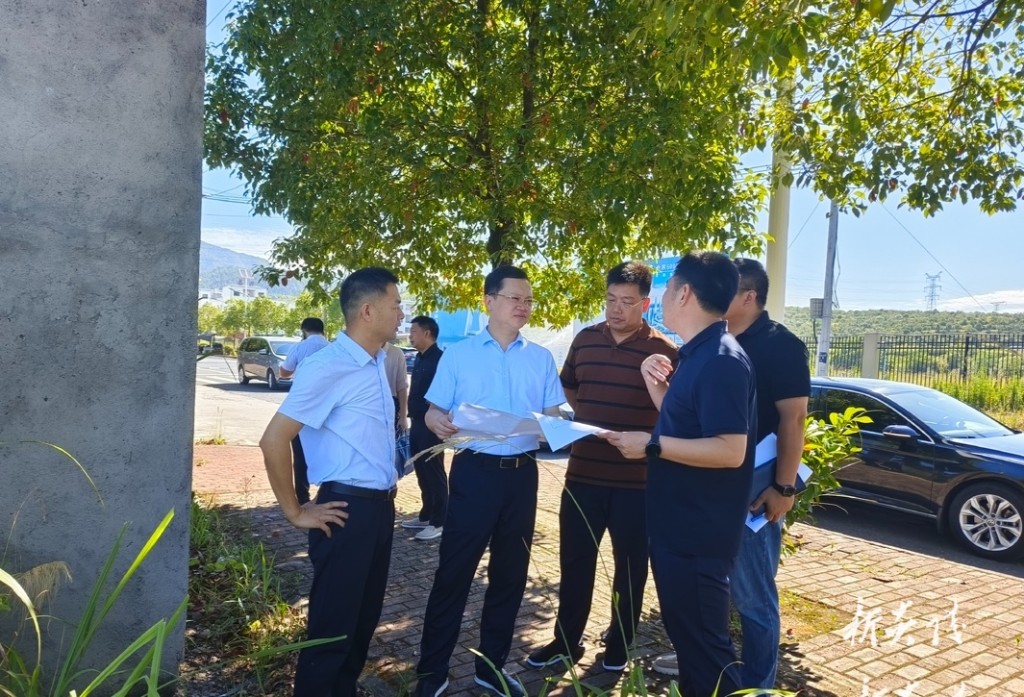 夏胜利赴高新区和霞阳镇调研重点项目建设
