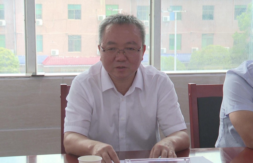 副市长杨胜跃来攸调研粮食生产综合示范片创建及巡林、防汛抗旱等工作