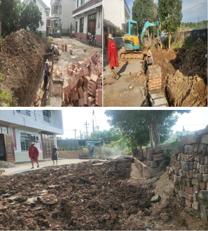联星街道大屋村：党建引领齐抗旱，新建水渠解民忧