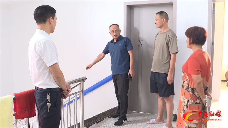 省残联来茶陵县视察指导困难残疾人家庭无障碍改造工作