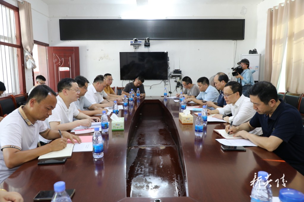 阳望平来炎陵调研灾后重建情况