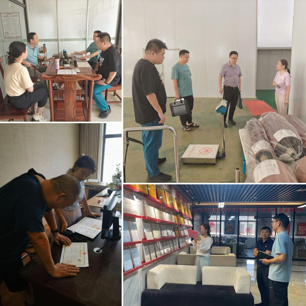 市统计局来天元区开展一套表调查单位名录库数据质量核查工作