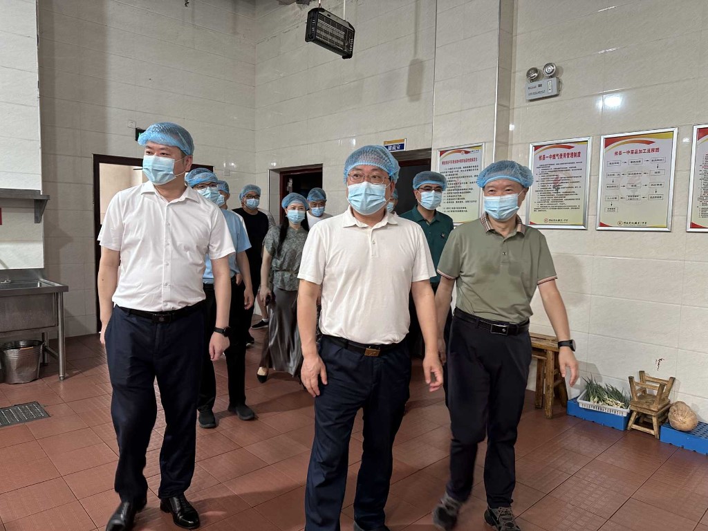 罗绍昀一行来攸调研督导相关工作