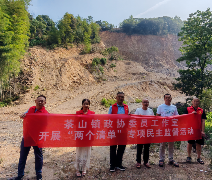 茶山镇：开展“两个清单”专项民主监督 严厉打击非法采矿