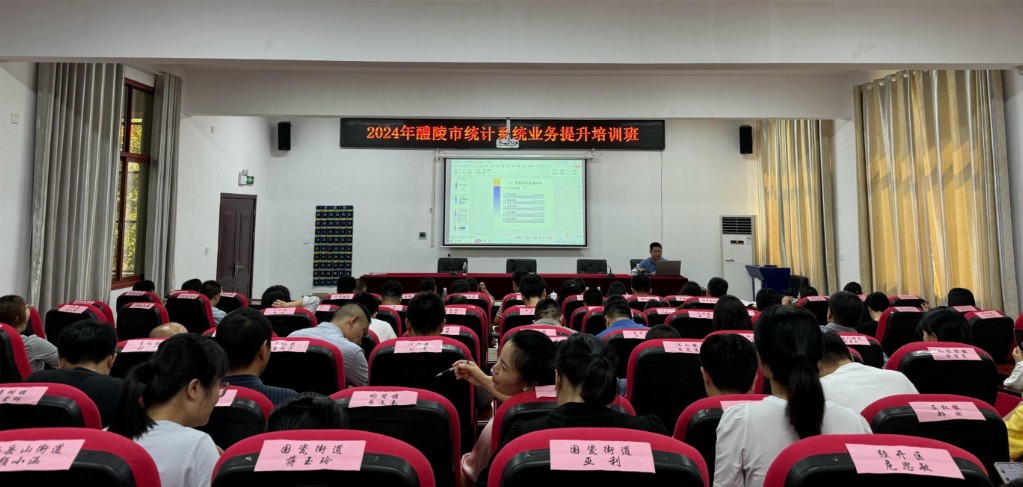 醴陵市统计局举办2024年统计系统业务提升培训班