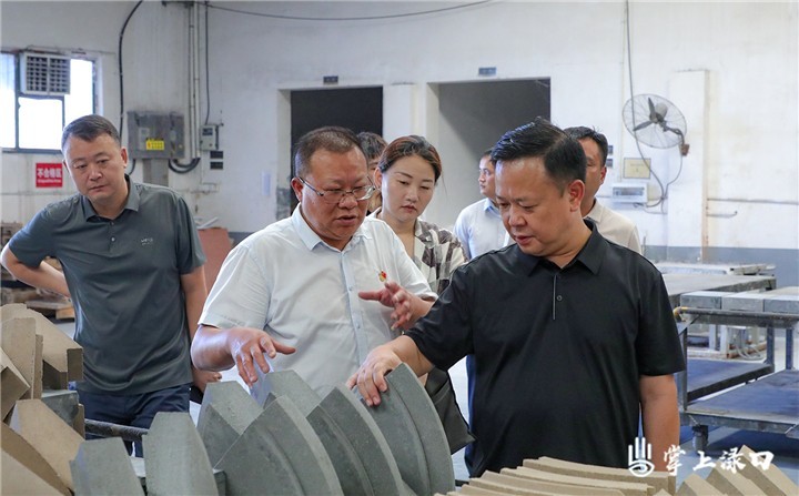 李晓彤到渌口镇、南洲镇调研小微企业工作