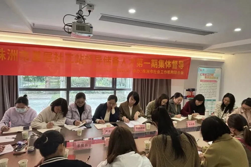 砥砺前行，赋能成长—株洲市民政社工站督导储备人才培训圆满结束