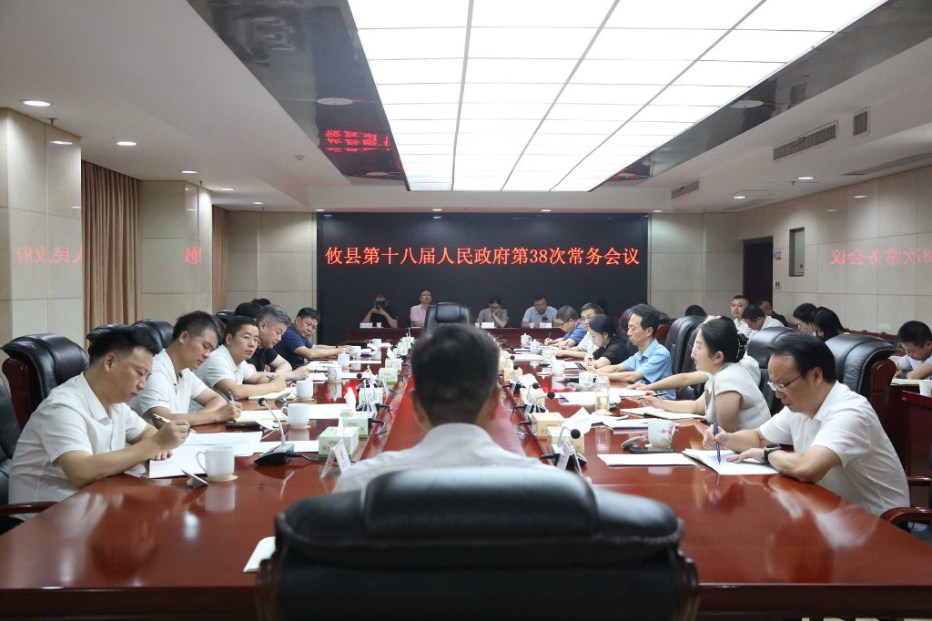 攸县第十八届人民政府召开第38次常务会议