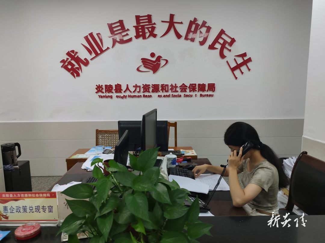 县人社局启动就业关怀热线