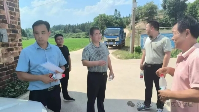 株洲市应急管理局督导灾后重建工作