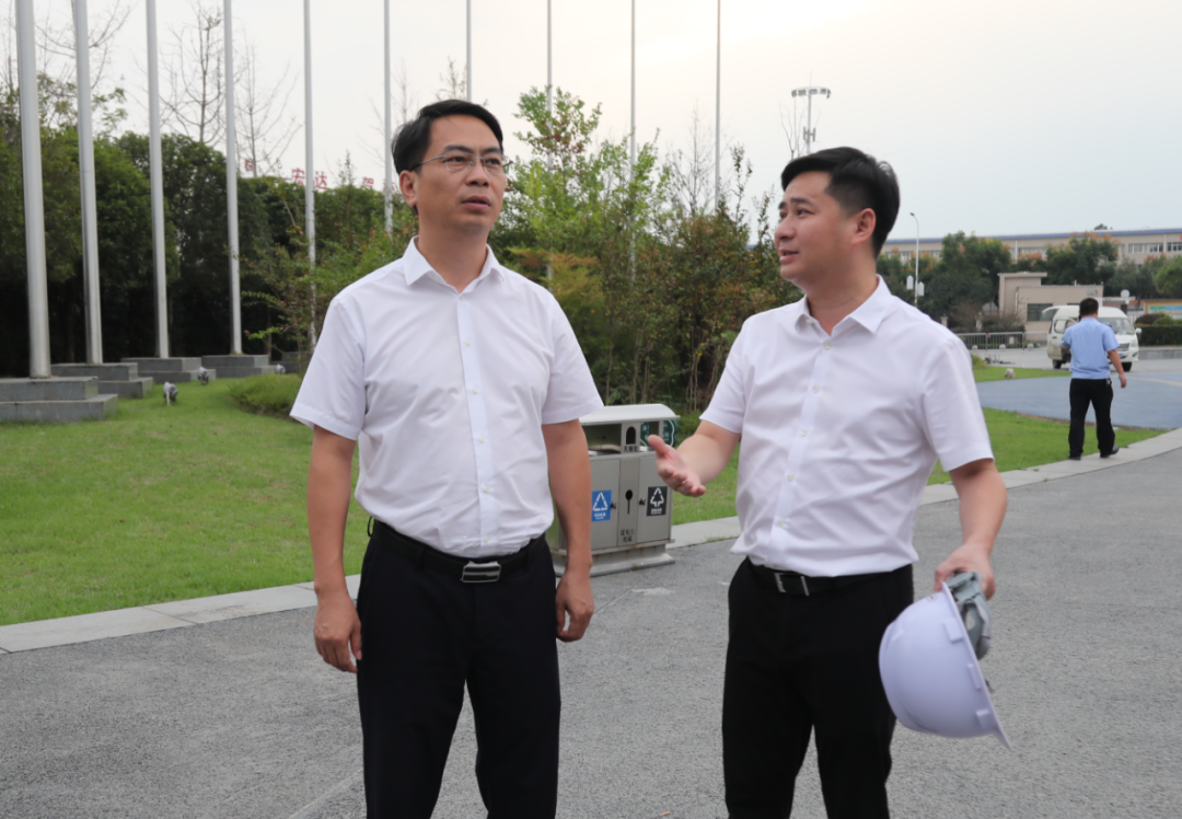 刘新华率队督导安全工作
