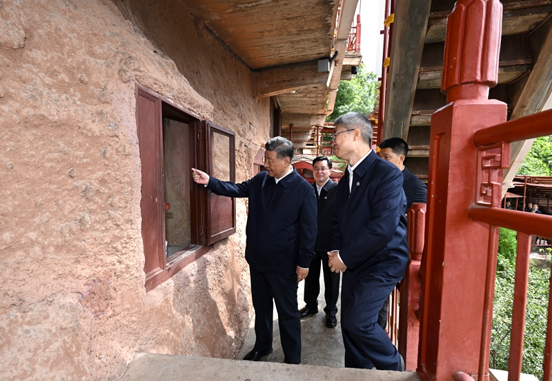 习近平在甘肃考察时强调 深化改革勇于创新苦干实干富民兴陇 奋力谱写中国式现代化甘肃篇章 途中在陕西宝鸡考察